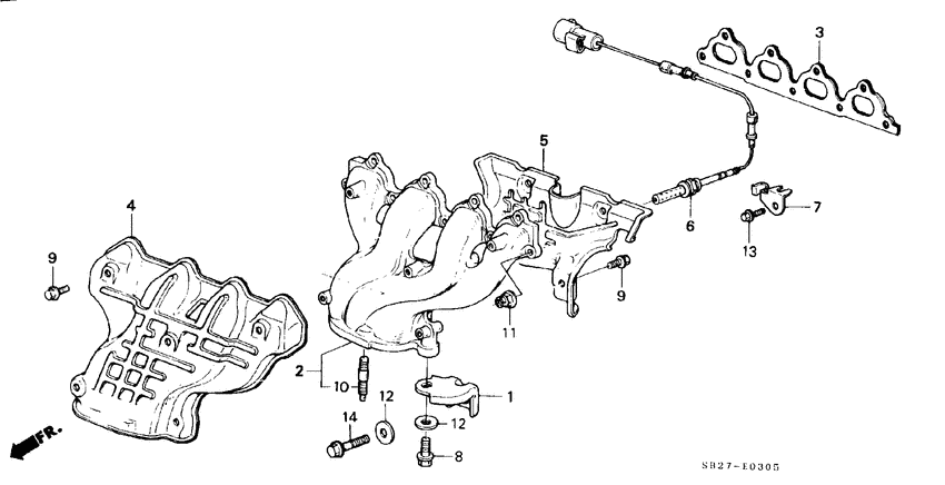 Exhaust manifold