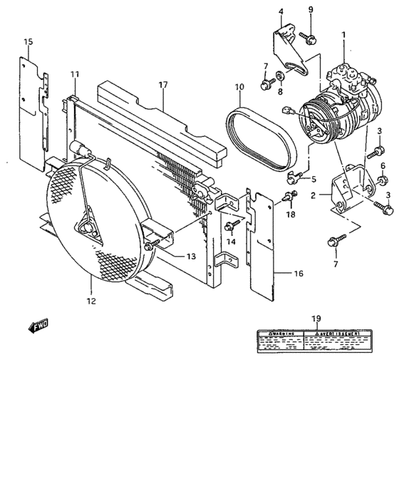 Compressor and condenser