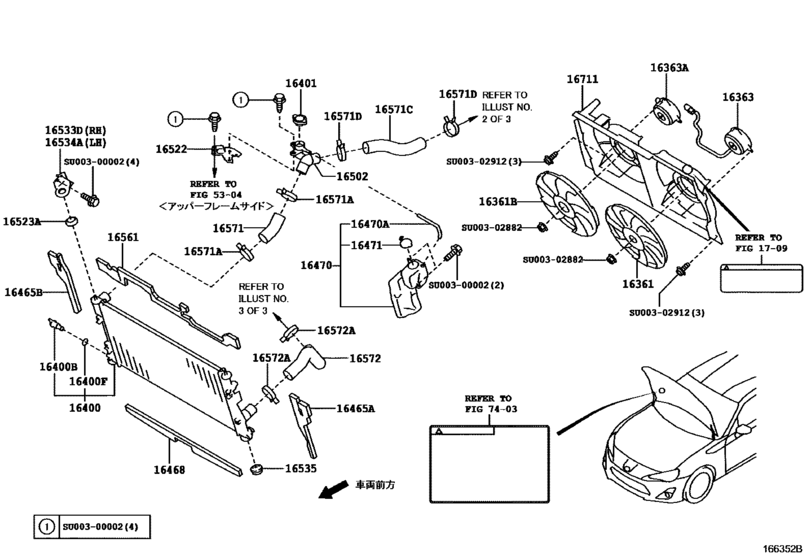 Radiator & Water Outlet