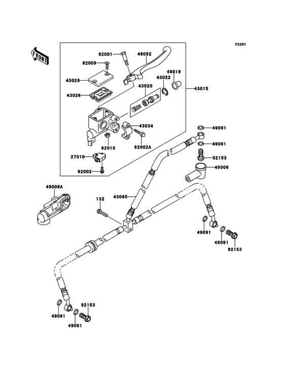 Front Master Cylinder
