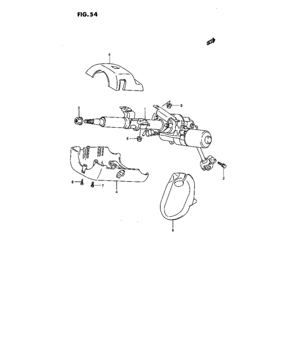 Steering column