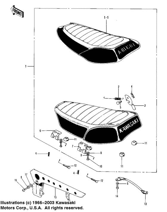 Seat/chain cover