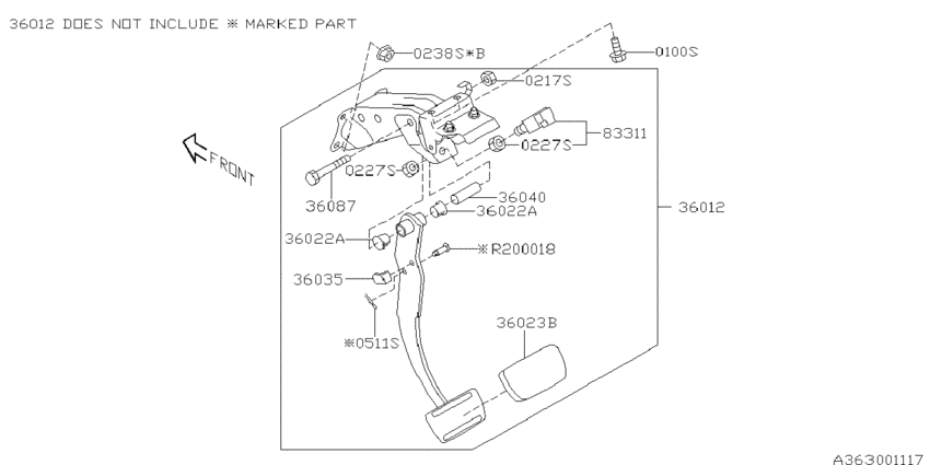 Pedal system