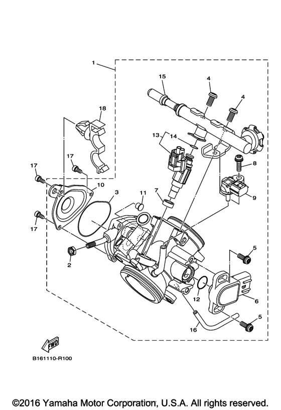Throttle Body Assy 1