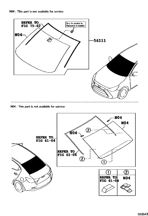 Cowl Panel & Windshield Glass