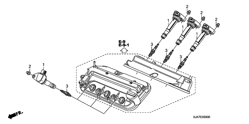 Ignition coil/plug