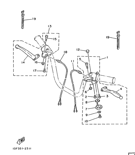Handle switch & lever