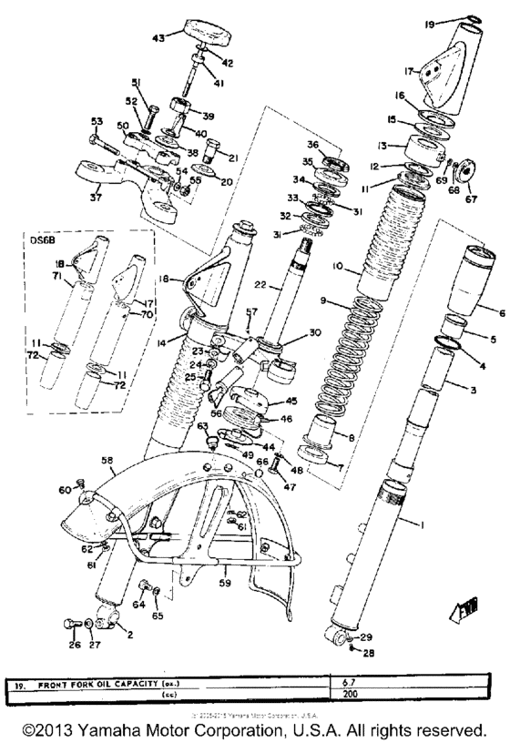 Front fork & front fender