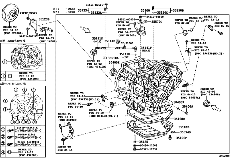 Transaxle Assy(Cvt) for 2005 - 2010 Toyota VITZ SCP90 | Japan sales ...