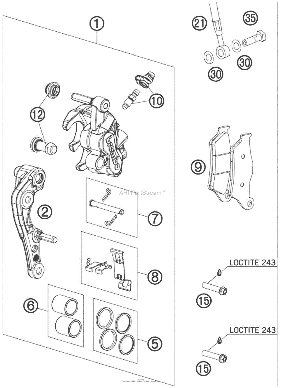 Brake Caliper Front