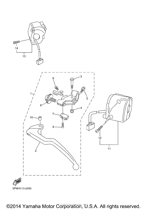 Handle switch & lever