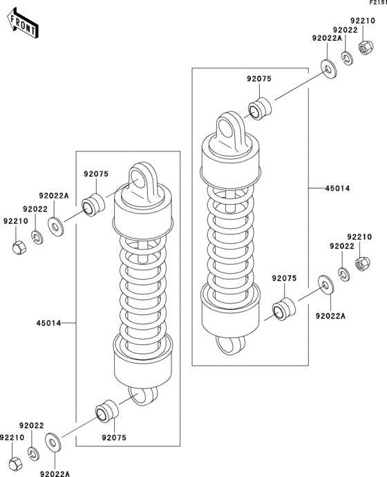 Suspension/shock absorber