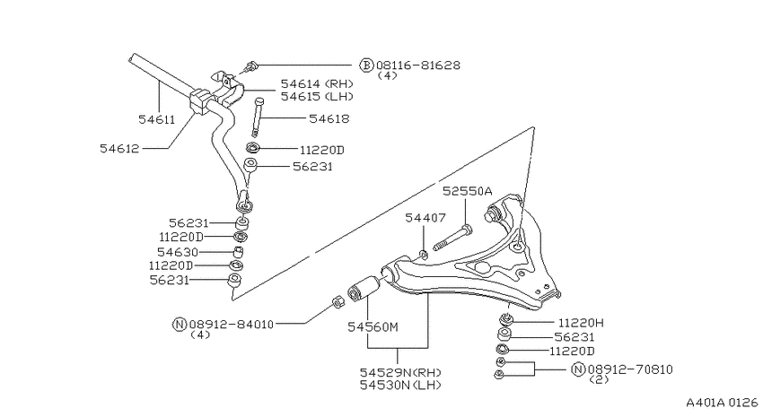 Front suspension
