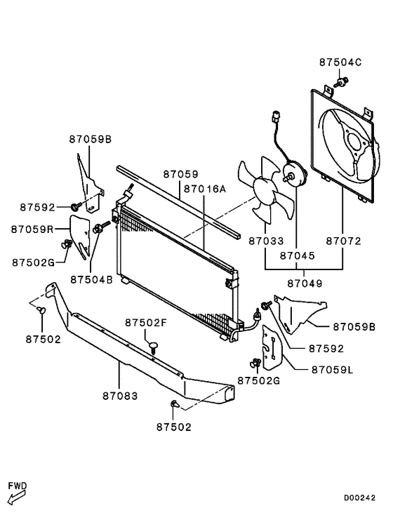 A/c condenser, piping