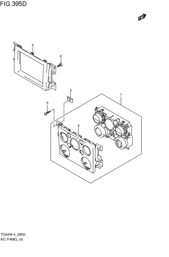 air-conditioner panel