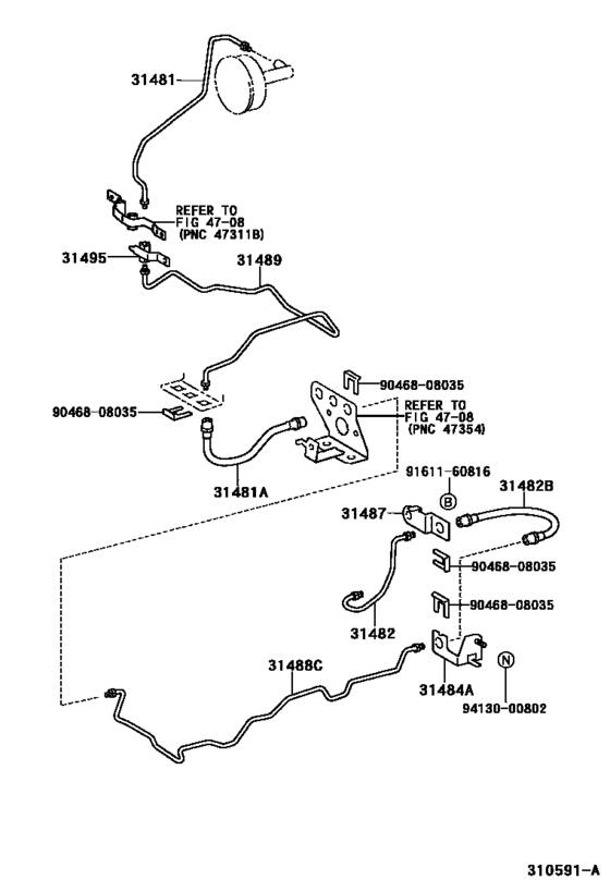 Clutch Pedal & Flexible Hose