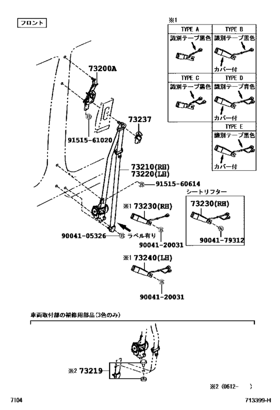 Seat Belt & Child Restraint Seat