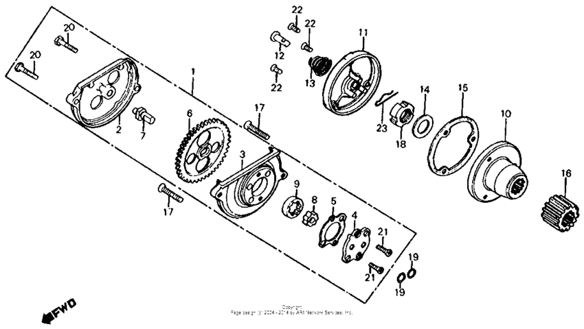 Oil pump + oil filter