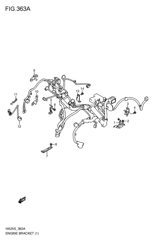 エンジンブラケツト