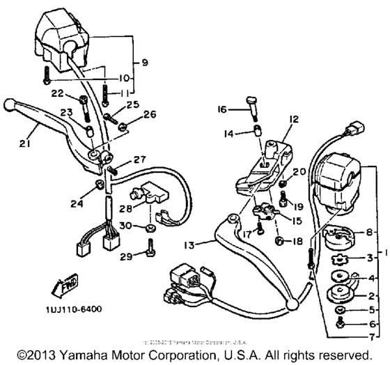 Handle switch & lever
