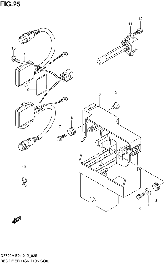Rectifier / ignition coil