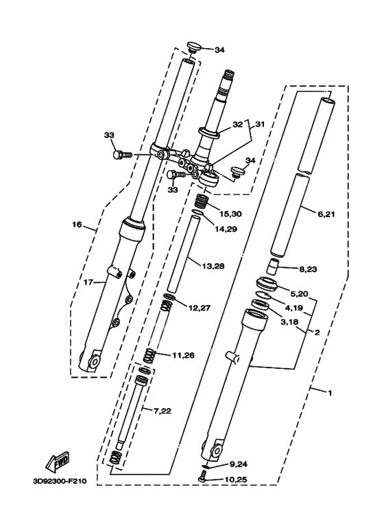 Front fork