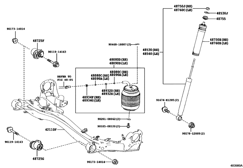 Rear Spring & Shock Absorber