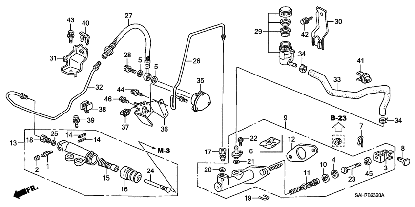 Clutch master cylinder
