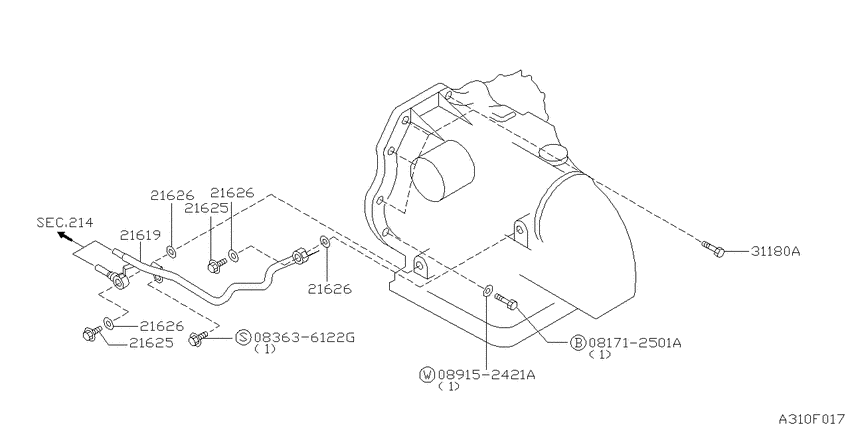 Auto transmission,transaxle & fitting