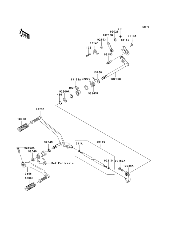 Gear change mechanism(a1)