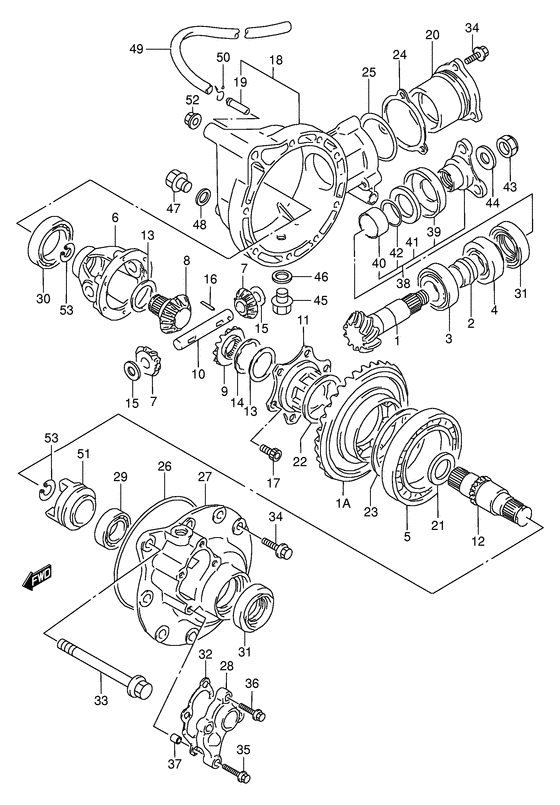 Differential gear