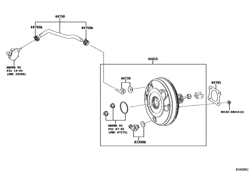 Brake Booster & Vacuum Tube