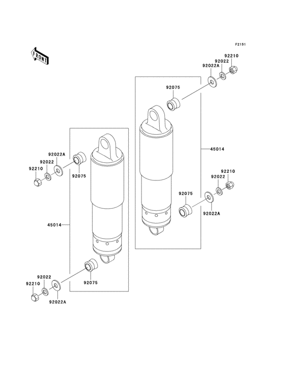 Suspension/shock absorber