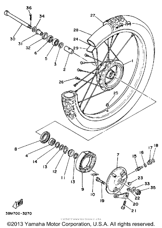 Front wheel