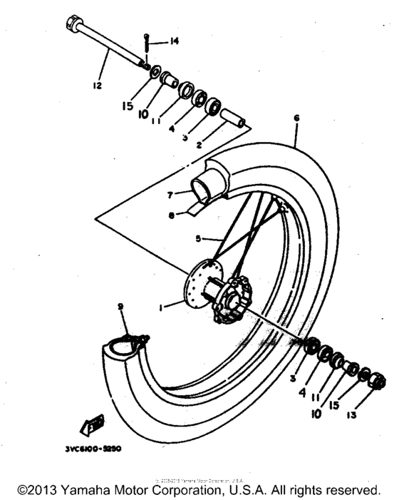 Front wheel