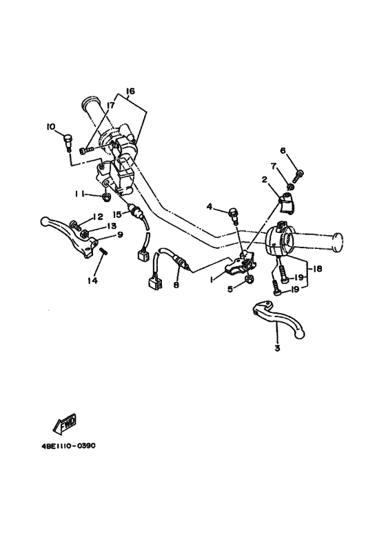 Handle switch & lever
