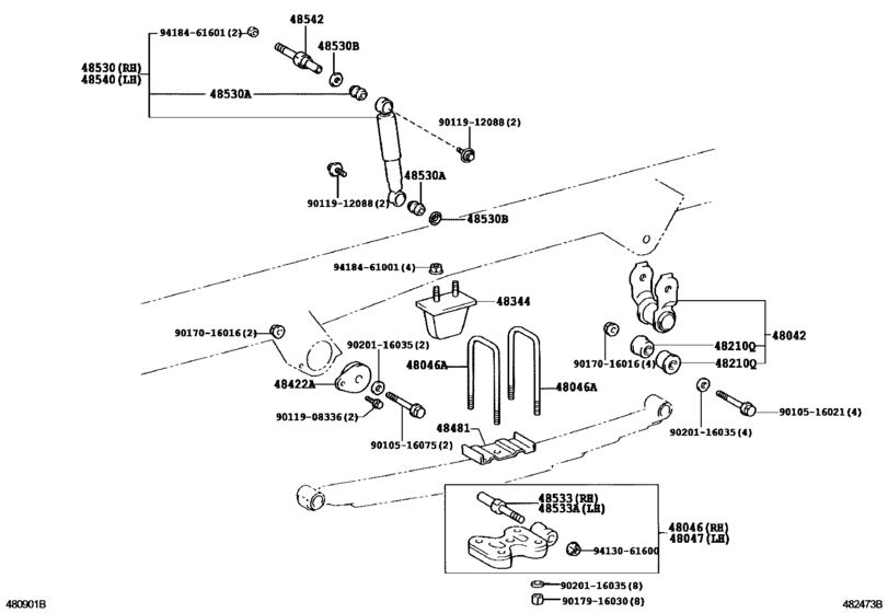 Rear Spring & Shock Absorber