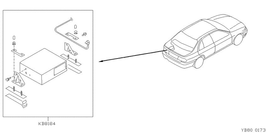 stereo, TV, navigator