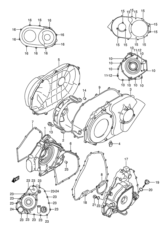 Crankcase cover