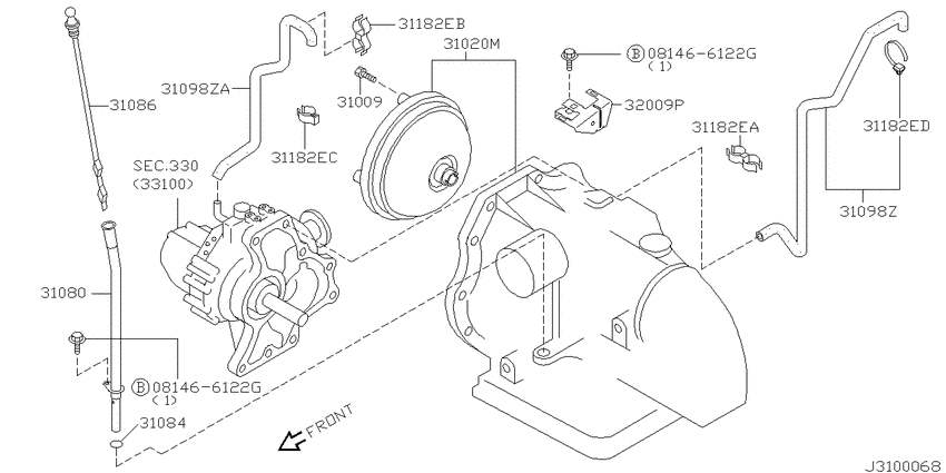 Auto transmission,transaxle & fitting