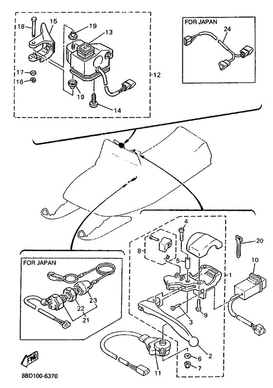 Handle switch & lever