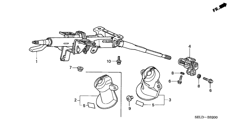 Steering column