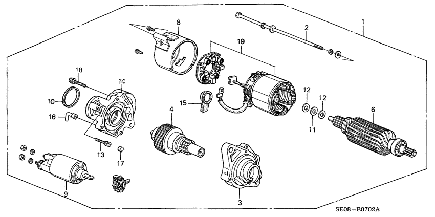 Starter motor