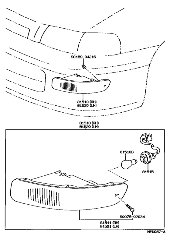 Front Turn Signal Lamp