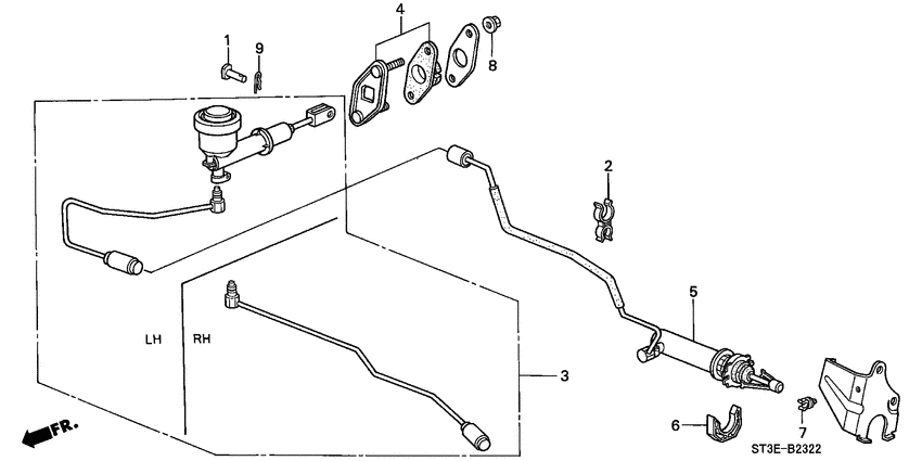 Clutch master cylinder