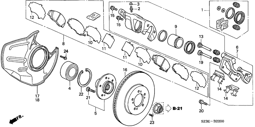 Front brake