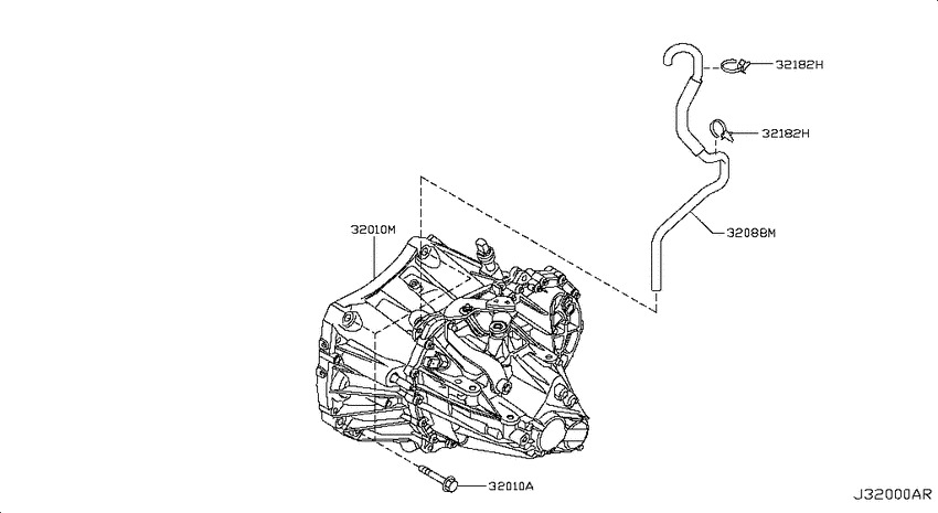Manual transmission, transaxle & fitting
