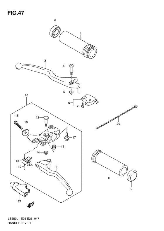 Handle lever