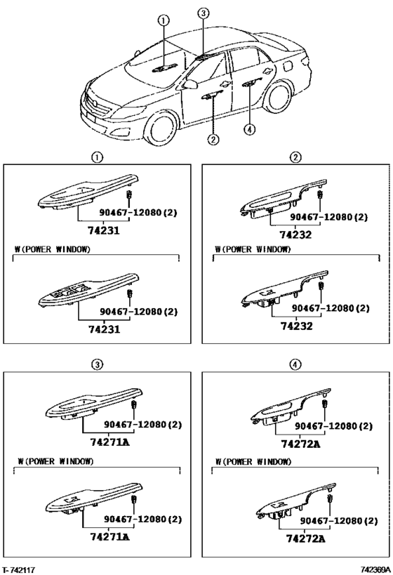 Armrest & Visor