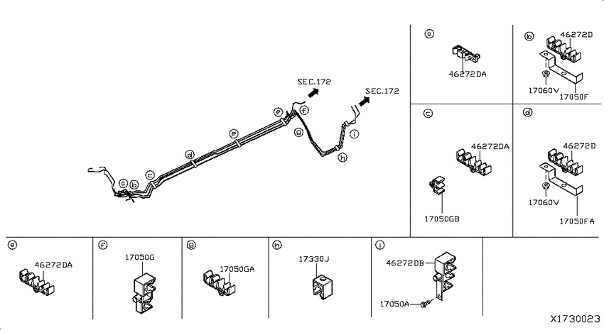 Fuel piping